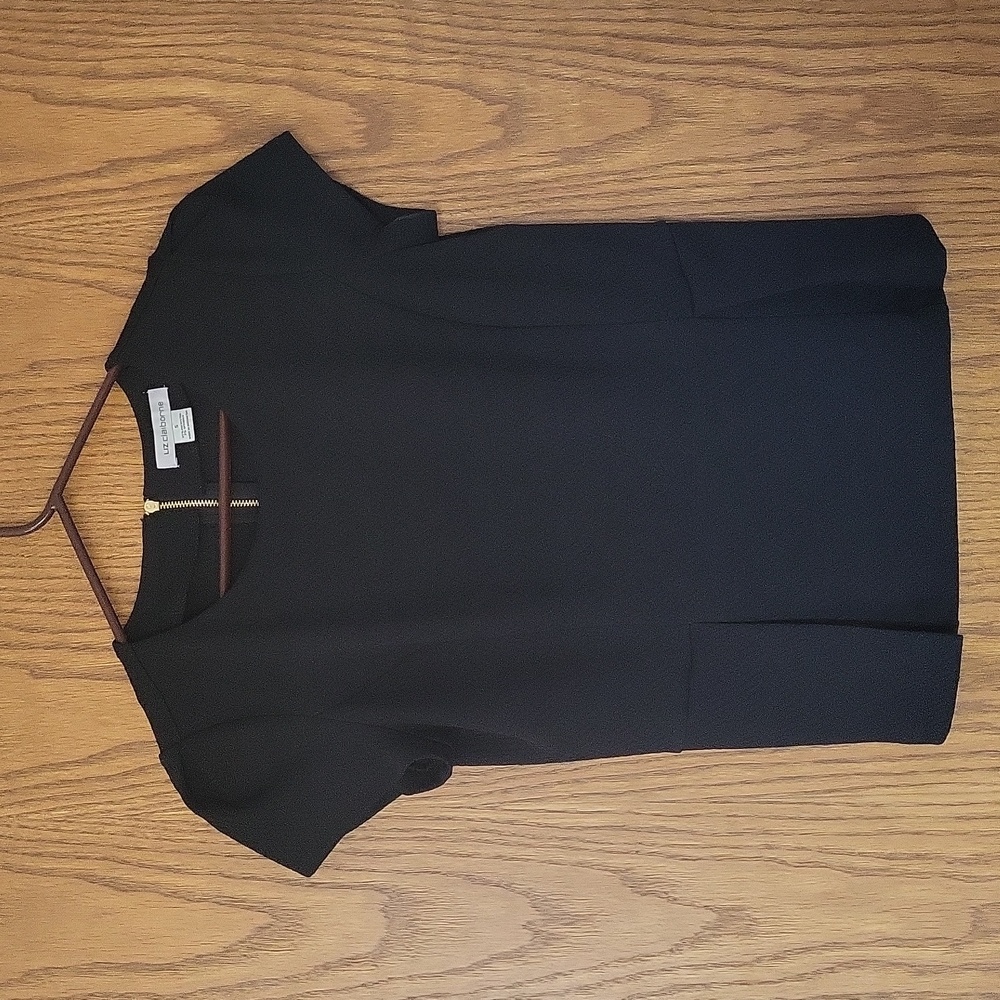 Black Peplum Top